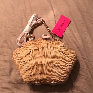 Betsey Johnson seashell purse NWT